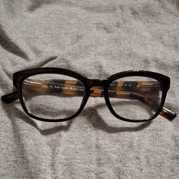 Kate Spade Black and Brown Eyeglasses